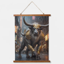 Wood met bovenzijde wandtapijt