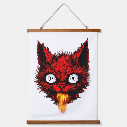 Wood met bovenzijde wandtapijt hangend wandkleed (Voorkant 3)