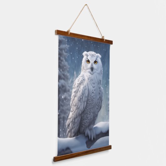 Wood met bovenzijde wandtapijt hangend wandkleed (Gebogen)