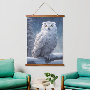 Wood met bovenzijde wandtapijt hangend wandkleed