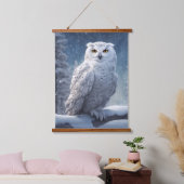 Wood met bovenzijde wandtapijt hangend wandkleed (Slaapkamer)