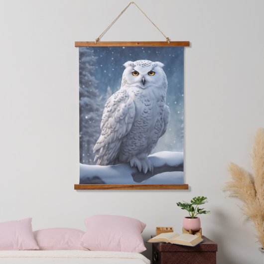 Wood met bovenzijde wandtapijt hangend wandkleed (Slaapkamer)