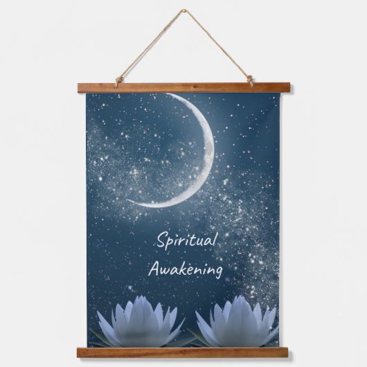 Wood met bovenzijde wandtapijt hangend wandkleed (Voorkant)