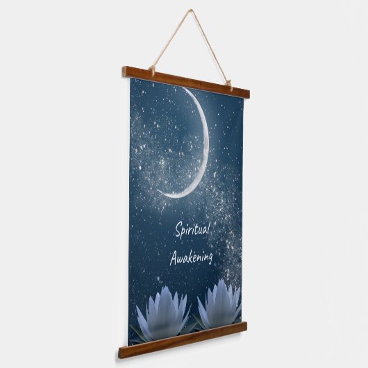 Wood met bovenzijde wandtapijt hangend wandkleed (Gebogen)