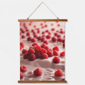 Wood met bovenzijde wandtapijt hangend wandkleed (Voorkant 2)