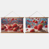 Wood met bovenzijde wandtapijt hangend wandkleed (Dubbel)