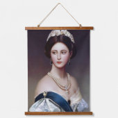 Wood met bovenzijde wandtapijt hangend wandkleed (Voorkant)