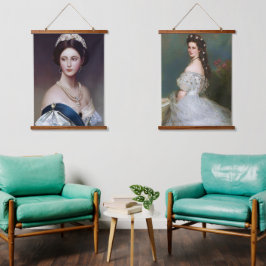 Wood met bovenzijde wandtapijt hangend wandkleed