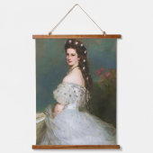 Wood met bovenzijde wandtapijt hangend wandkleed (Voorkant 2)