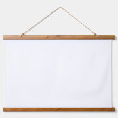 Wood met bovenzijde wandtapijt hangend wandkleed (Voorkant)