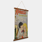 Wood met bovenzijde wandtapijt hangend wandkleed (Gebogen)