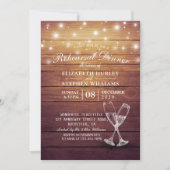 Wood met champagne kaart (Voorkant)