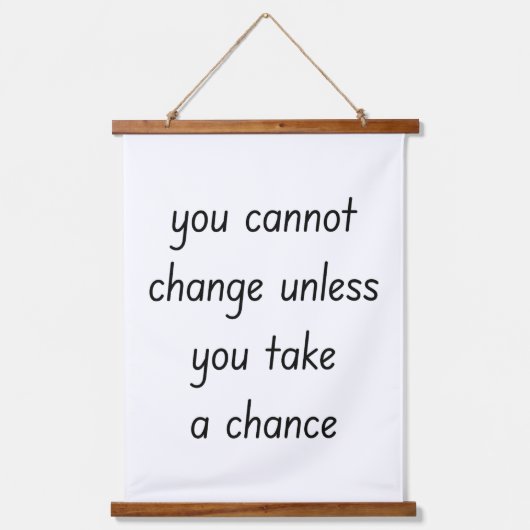 Wood met opening wand hangend wandkleed (Voorkant)