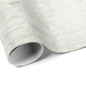 Wood met witte was cadeaupapier (Rol Hoek)