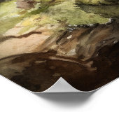 Wood Mouse Woodland Animal Art Print Poster (Hoek)