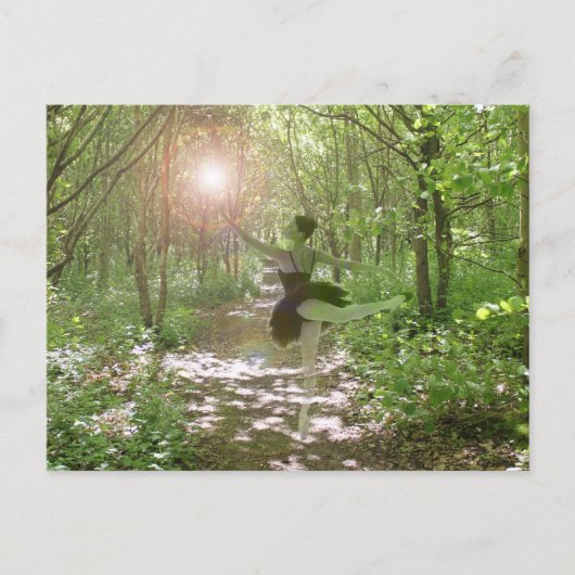 Wood Nymph Briefkaart (Voorkant)