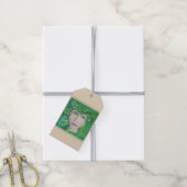 Wood Nymph cadeau label Cadeaulabel (Met Touw)