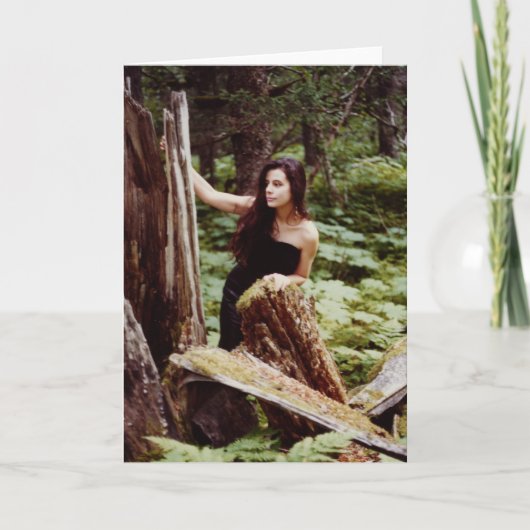 Wood Nymph notecard Kaart (Voorkant)