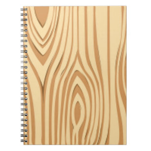 WOOD PATTERN NOTITIEBOEK