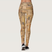 Wood Plywood - Power Yoga Leggings (Achterkant)