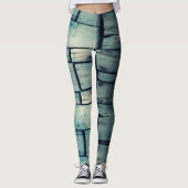 Wood Plywood - Power Yoga Leggings (Voorkant)