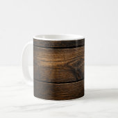 Wood Print Mug Koffiemok (Voorkant links)