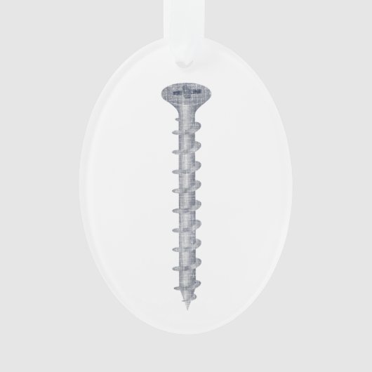 Wood Screw Ornament (voorkant)