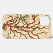Wood & Small Coral Case-Mate iPhone Case (Achterkant (horizontaal))