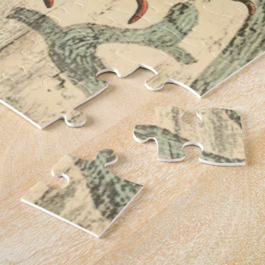 Wood & Small Coral Legpuzzel (Zijkant)