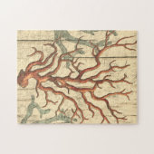 Wood & Small Coral Legpuzzel (Horizontaal)