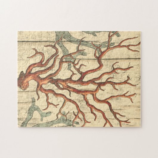 Wood & Small Coral Legpuzzel (Horizontaal)