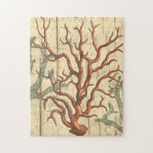 Wood & Small Coral Legpuzzel (Verticaal)