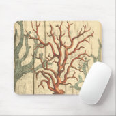 Wood & Small Coral Muismat (Met muis)