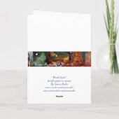 Wood Spirit - Fairy Art Wenskaart Kaart (Achterkant)