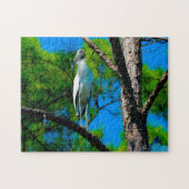 Wood Stork Florida Legpuzzel (Horizontaal)