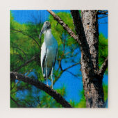 Wood Stork Florida Legpuzzel (Verticaal)