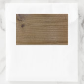 Wood texture of native timber rechthoekige sticker (Tas)