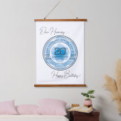 Wood Topped Wall Tapestry Hangend Wandkleed (Slaapkamer)