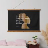 Wood Topped Wall Tapestry Hangend Wandkleed (Slaapkamer)