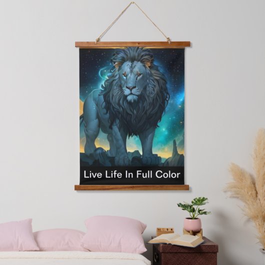 Wood Topped Wall Tapestry Hangend Wandkleed (Slaapkamer)