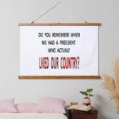 Wood Topped Wall Tapestry Hangend Wandkleed (Slaapkamer)