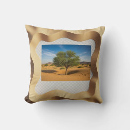 Wood Topped Wall Tapestry Kussen