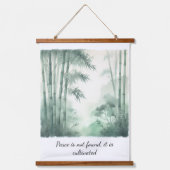 Wood Topped Wall Tapestry Paz Hangend Wandkleed (Voorkant)
