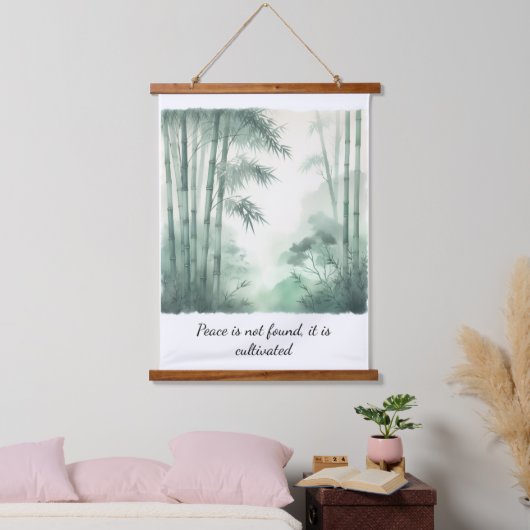Wood Topped Wall Tapestry Paz Hangend Wandkleed (Slaapkamer)