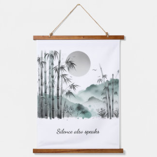 Wood Topped Wall Tapestry Paz Hangend Wandkleed