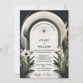 Wood Tree Forest rustieke schuur Boerderij boog br Kaart (Voorkant)