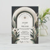 Wood Tree Forest rustieke schuur Boerderij boog br Kaart (Staand voorkant)