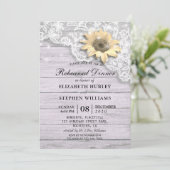 Wood van het huwelijk Licht Kaart (Staand voorkant)