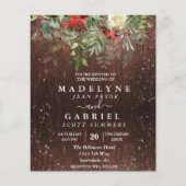 Wood voor kerstwinter flyer (Voorkant)