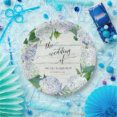 Wood voor weddenschappen papieren bordje (Feest)